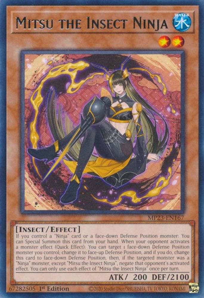 Mitsu the Insect Ninja (MP23-EN167) - Rare