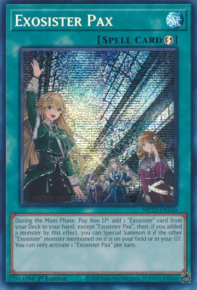 Exosister Pax (MP23-EN260) - Prismatic Secret Rare