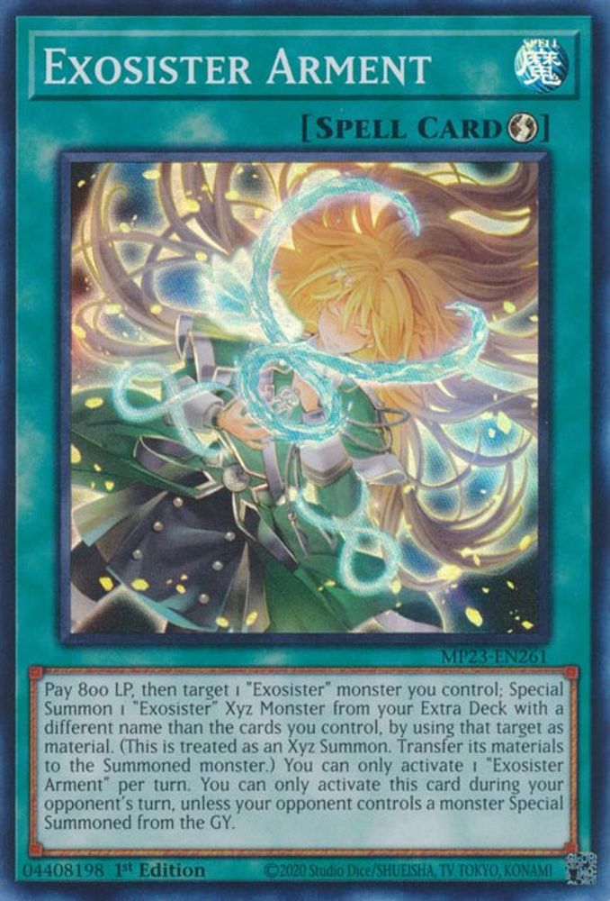 Exosister Arment (MP23-EN261) - Super Rare
