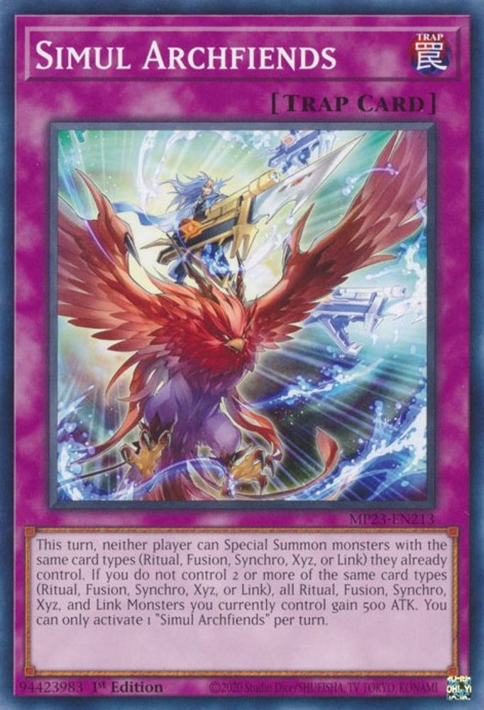 Simul Archfiends (MP23-EN213) - Common
