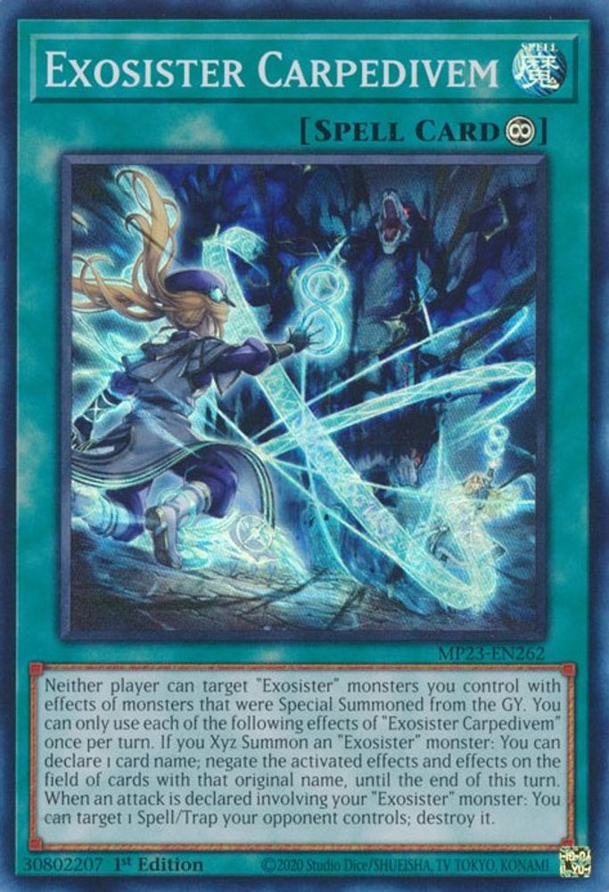 Exosister Carpedivem (MP23-EN262) - Super Rare
