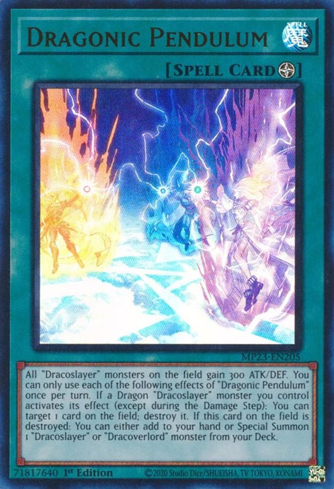 Dragonic Pendulum (MP23-EN205) - Ultra Rare