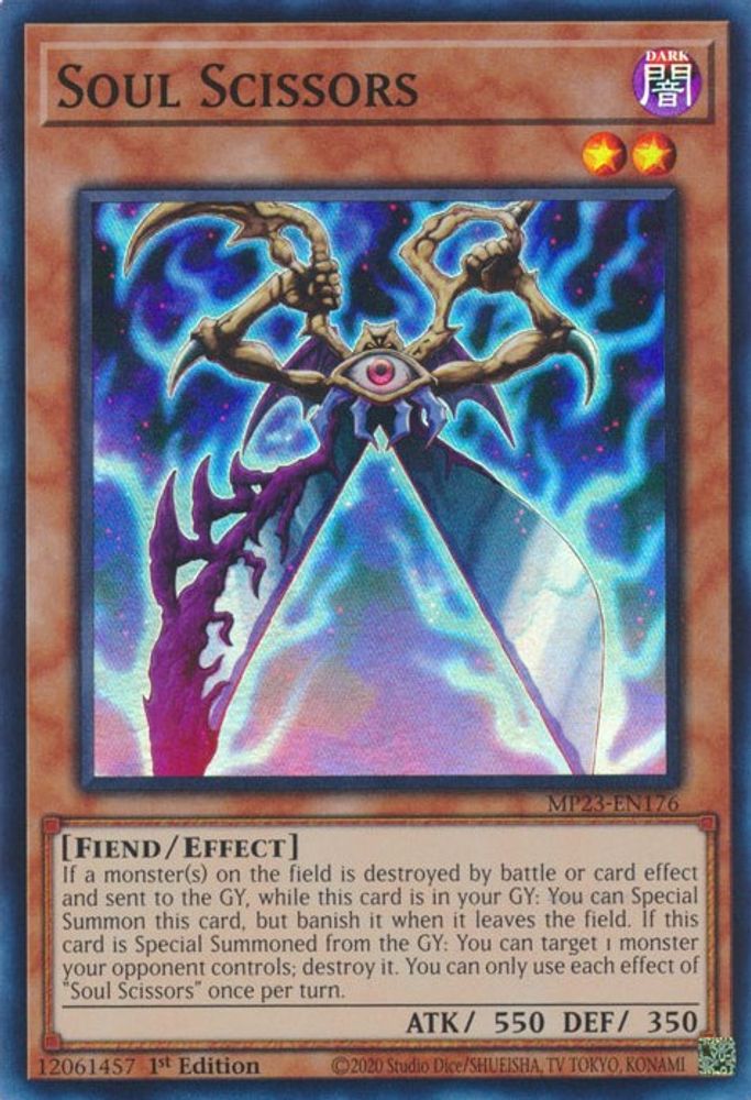Soul Scissors (MP23-EN176) - Super Rare
