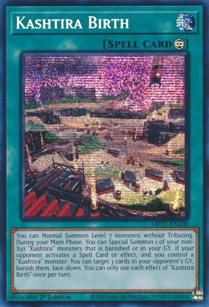 Kashtira Birth (MP23-EN200) - Prismatic Secret Rare