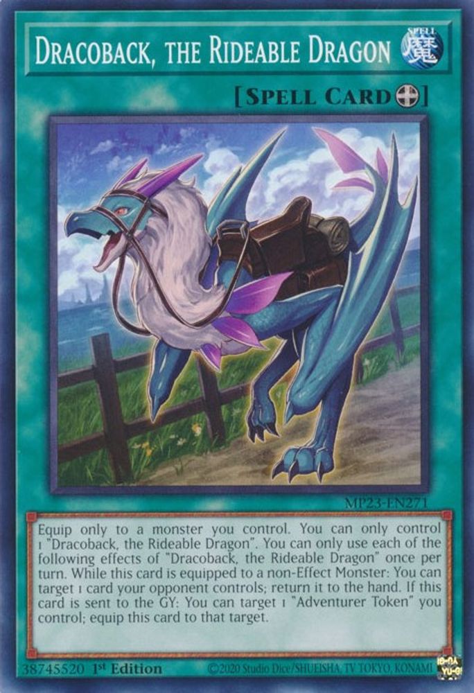 Dracoback, the Rideable Dragon (MP23-EN271) - Common