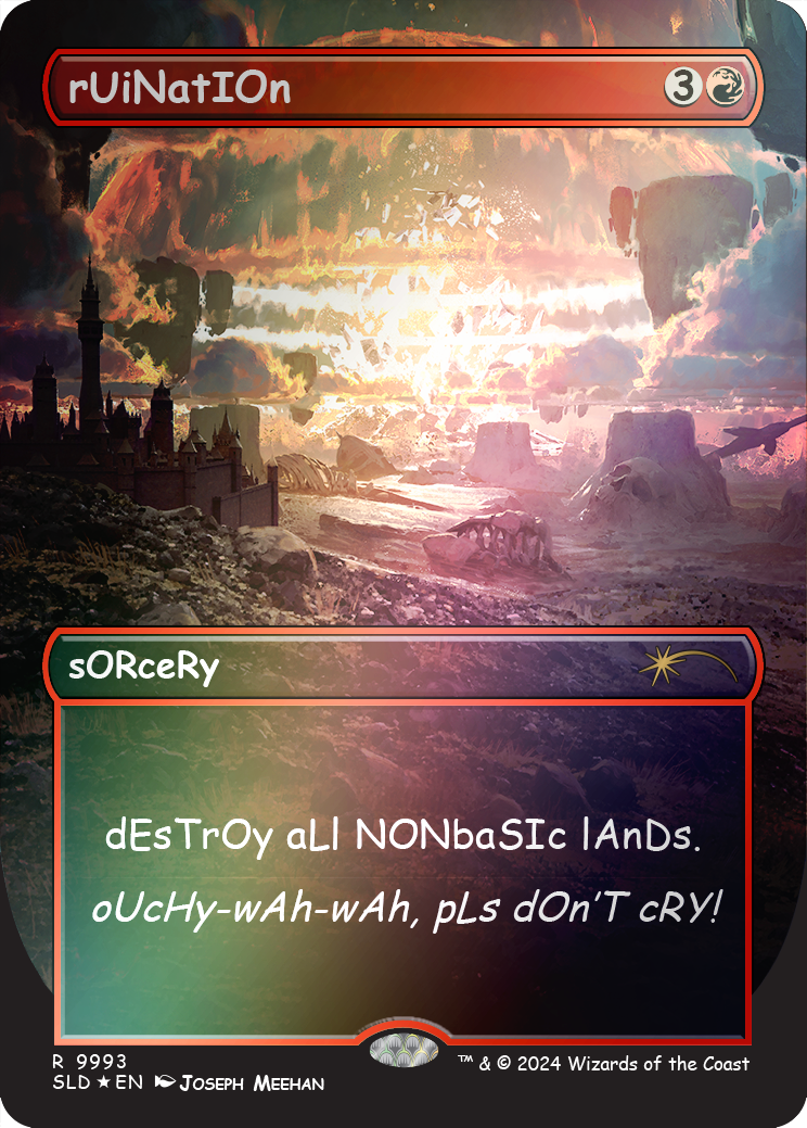ruiNation (Rainbow Foil) [Série Secret Lair Drop] 