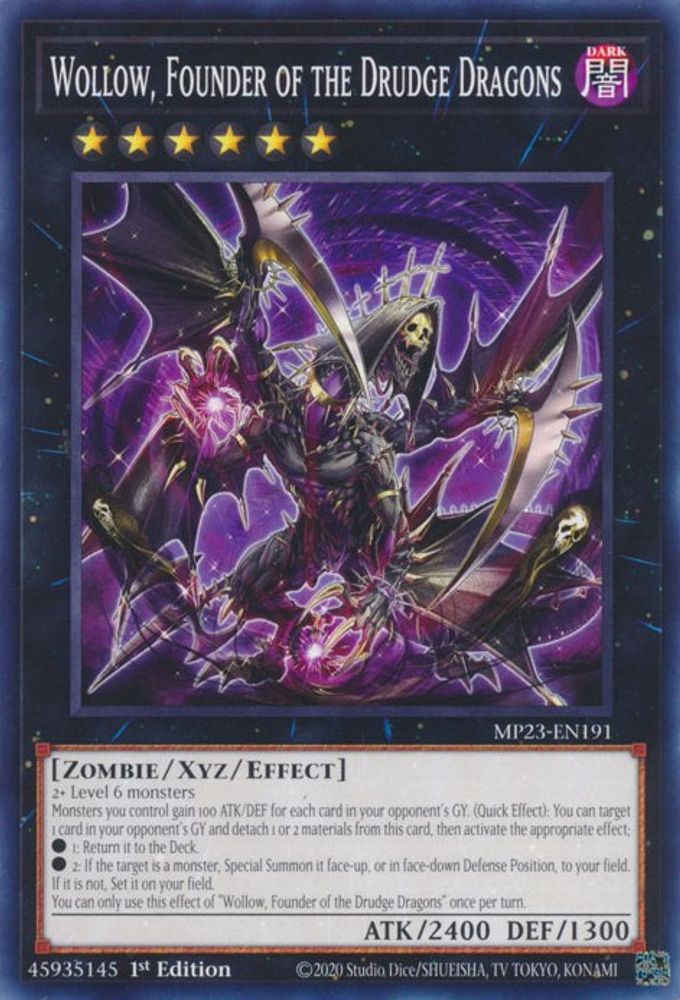 Wollow, Founder of the Drudge Dragons (MP23-EN191) - Common