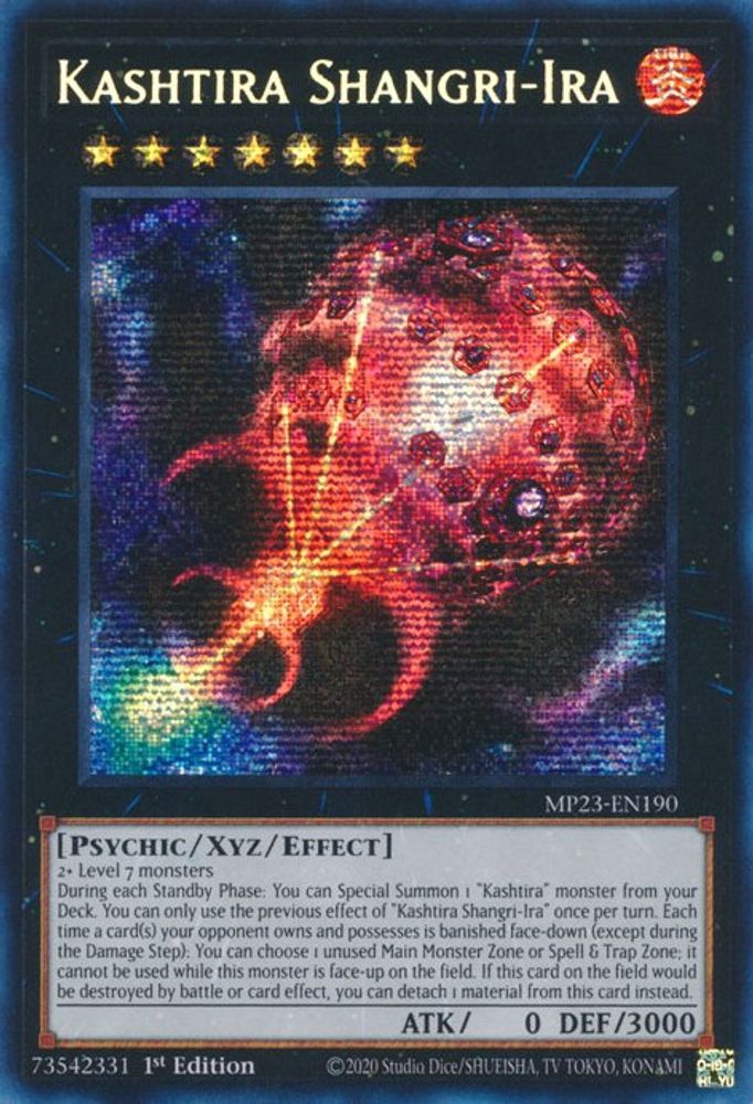 Kashtira Shangri-Ira (MP23-EN190) - Prismatic Secret Rare
