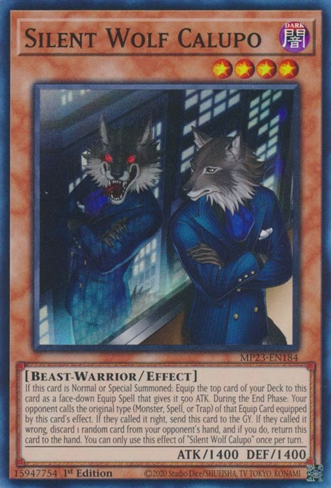 Silent Wolf Calupo (MP23-EN184) - Super Rare