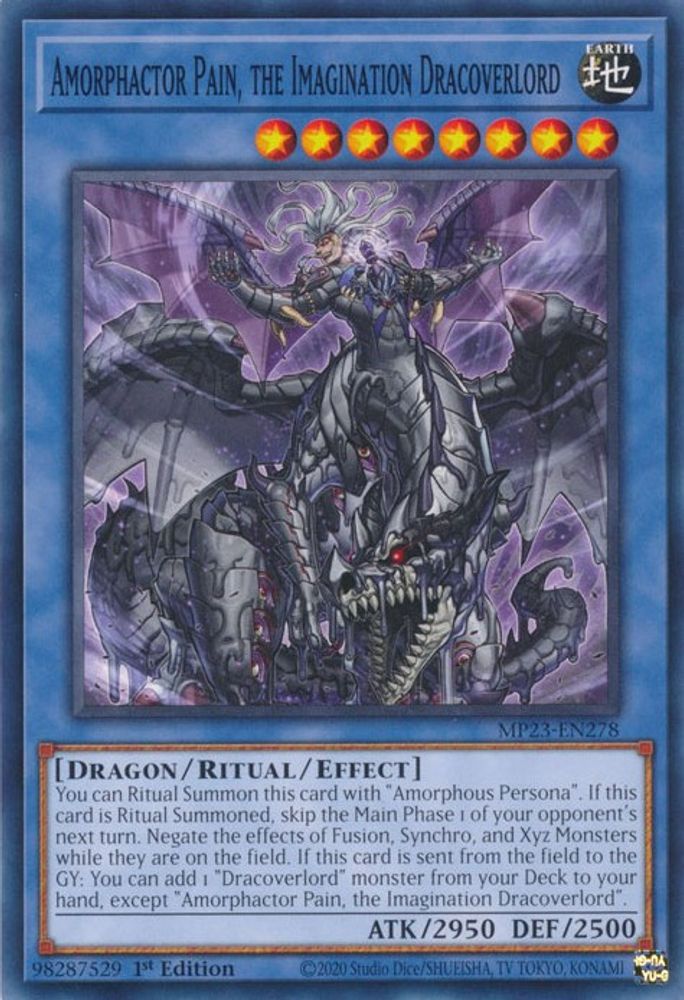 Amorphactor Pain, the Imagination Dracoverlord (MP23-EN278) - Common