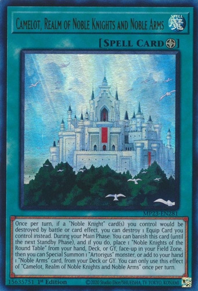 Camelot, Realm of Noble Knights and Noble Arms (MP23-EN281) - Ultra Rare