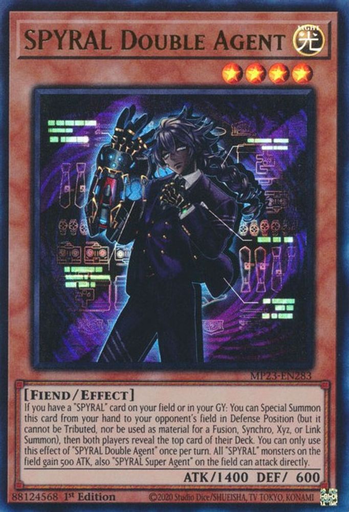 SPYRAL Double Agent (MP23-EN283) - Ultra Rare