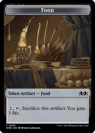 Food (0010) Token (WOE-010) - Wilds of Eldraine