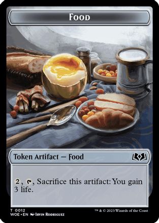 Food (0012) Token (WOE-012) - Wilds of Eldraine