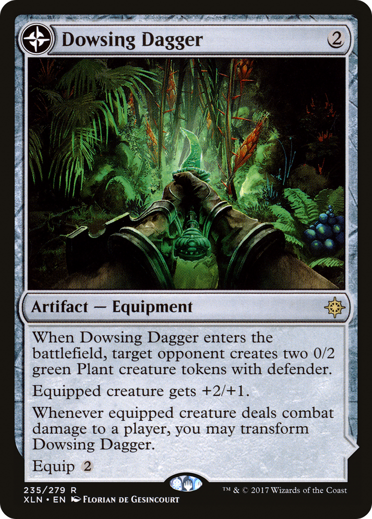 Dowsing Dagger (XLN-235) - Ixalan: (compasslanddfc) Foil