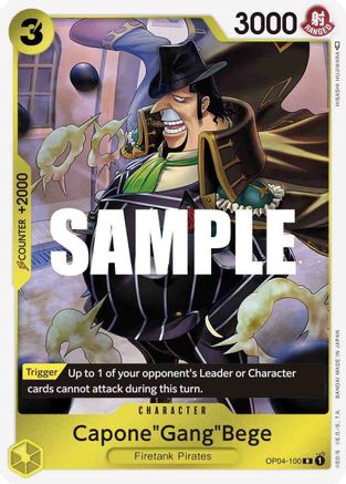 Capone"Gang"Bege (OP04-100) - Rare