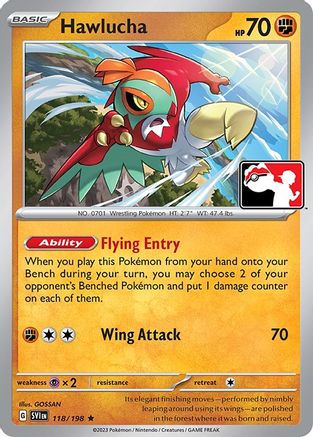 Hawlucha (118/198) [Pack de prix série trois] 