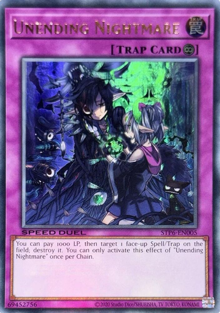 Unending Nightmare (STP6-EN005) - Ultra Rare
