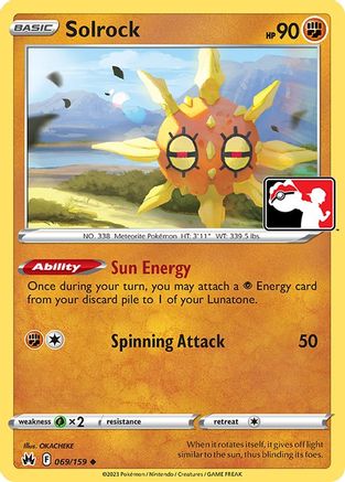 Solrock 069/159  - Uncommon