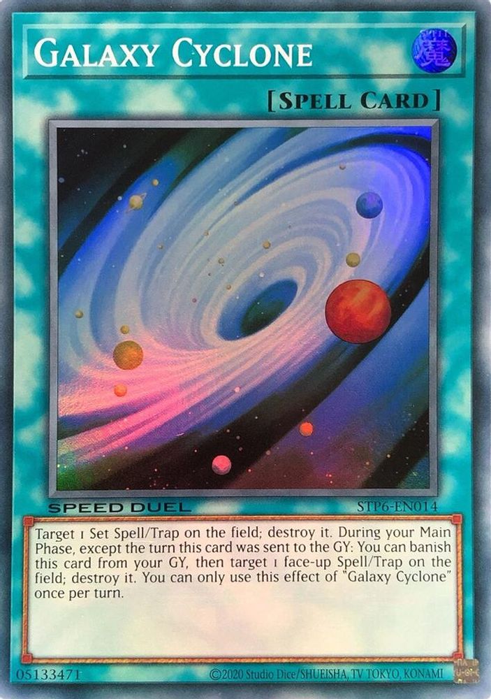 Galaxy Cyclone (STP6-EN014) - Super Rare