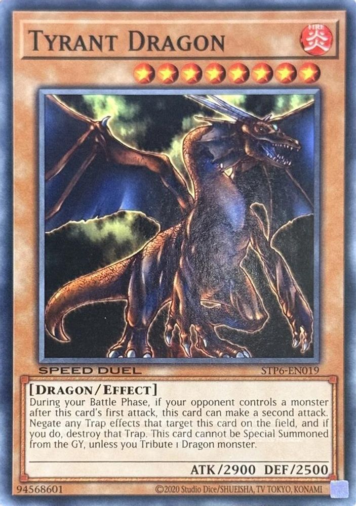 Tyrant Dragon (STP6-EN019) - Common