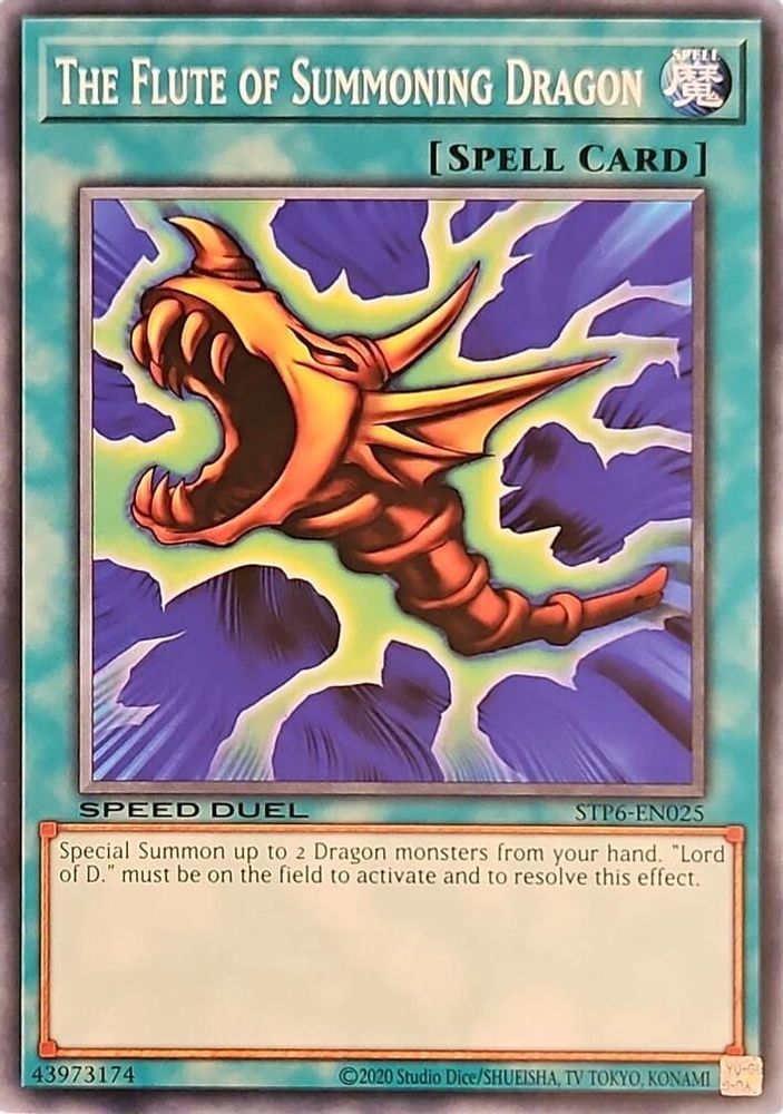 The Flute of Summoning Dragon (STP6-EN025) - Common