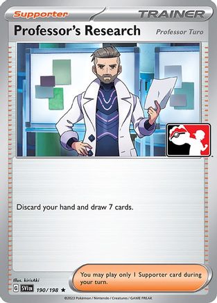 Professor's Research 190/198  - Rare