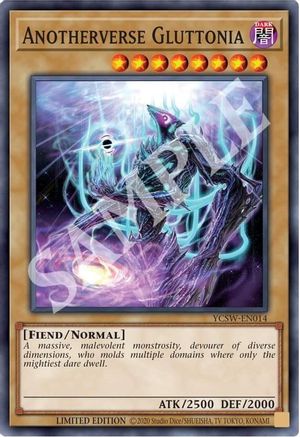 Anotherverse Gluttonia (SR) (YCSW-EN014) - Super Rare
