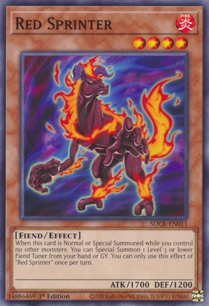 Red Sprinter (SDCK-EN011) - Common