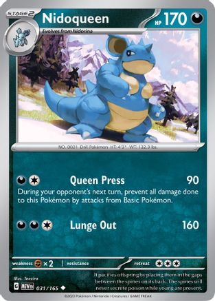 Nidoqueen 031  - Uncommon