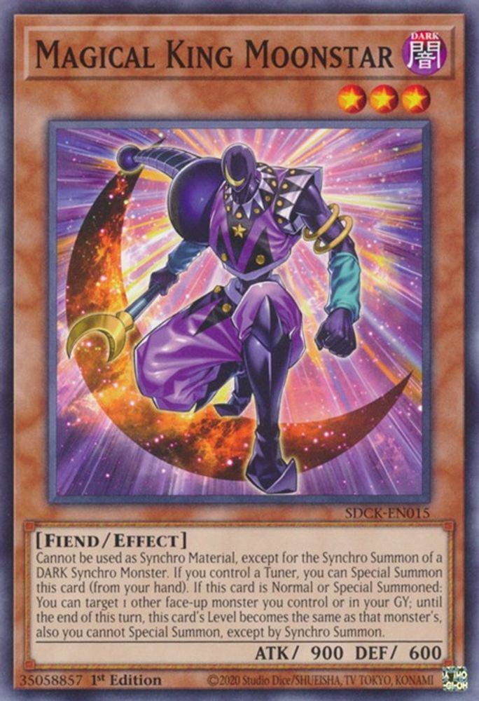 Magical King Moonstar (SDCK-EN015) - Common
