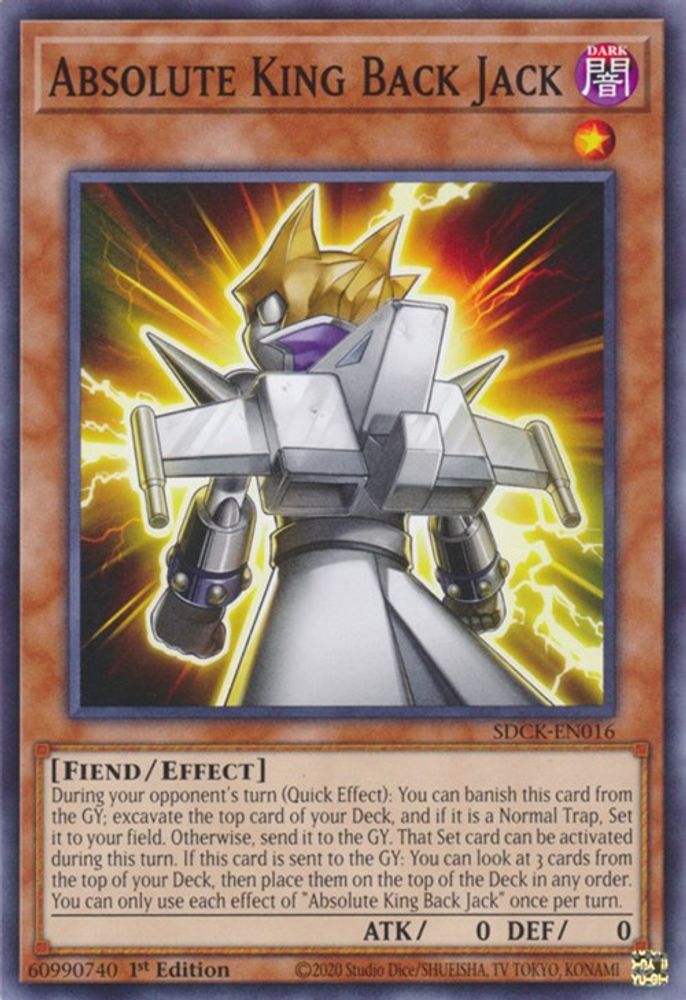 Absolute King Back Jack (SDCK-EN016) - Common