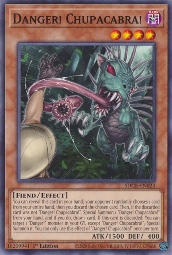 Danger! Chupacabra! (SDCK-EN023) - Common