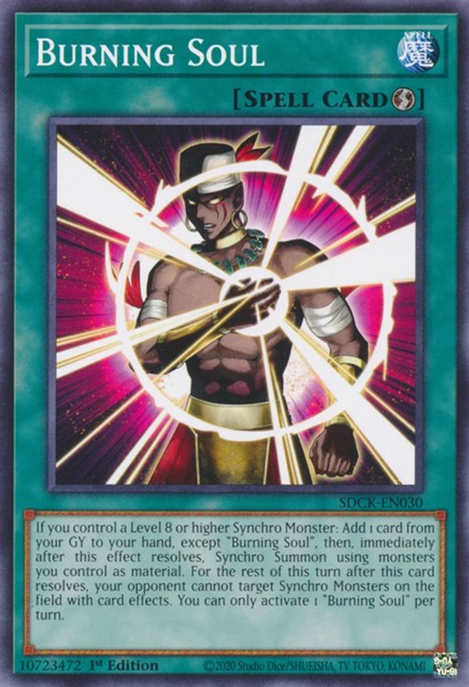 Burning Soul (SDCK-EN030) - Common