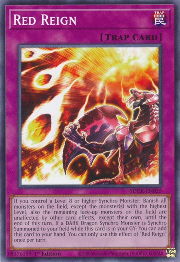 Red Reign (SDCK-EN035) - Common