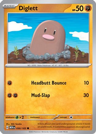 Diglett 050  - Common