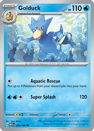 Golduck 055  - Uncommon