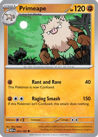 Primeape 057  - Uncommon