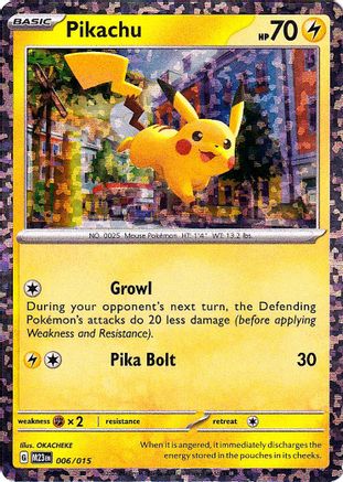 Pikachu 006  - Holofoil - Promo