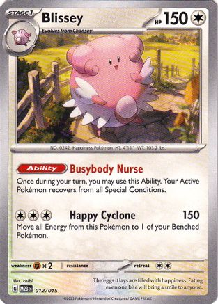 Blissey 012  - Promo