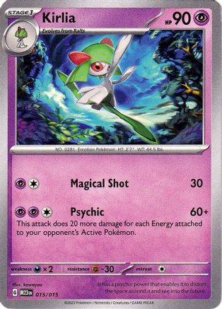 Kirlia (015/015) [Promos McDonald's : Collection 2023] 