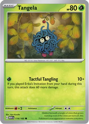 Tangela 114/165  - Common