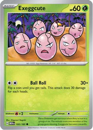 Exeggcute 102  - Common