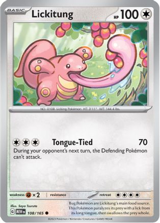 Lickitung 108  - Common