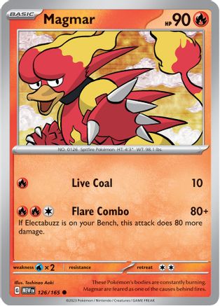Magmar 126  - Common