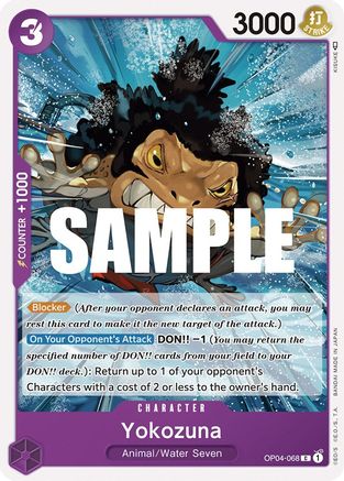 Yokozuna (OP04-068) - Common