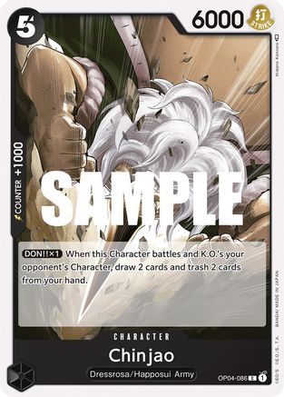 Chinjao (OP04-086) - Common
