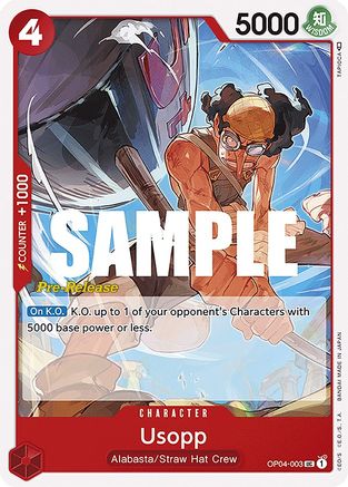 Usopp (OP04-003) - Uncommon