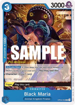 Black Maria (OP04-052) - Common
