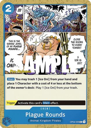 Plague Rounds (OP04-055) - Common